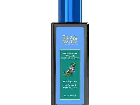 Blue Nectar Briganantadi Rosemary Hair Nourishment Oil Online Hot Sale