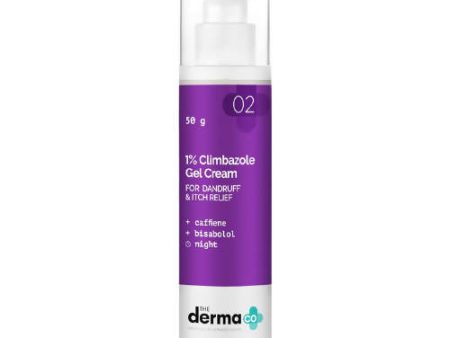 The Derma Co 1% Climbazole Gel Cream Anti Dandruff & Itch Relief Hot on Sale