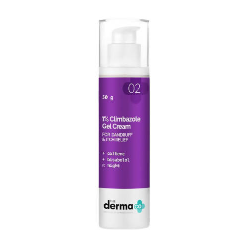 The Derma Co 1% Climbazole Gel Cream Anti Dandruff & Itch Relief Hot on Sale