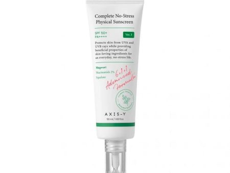 AXIS-Y Complete No- Stress Physical Sunscreen SPF 50+ PA++++ For Cheap