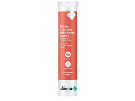 The Derma Co 250 mg Curcumin Effervescent Tablets For Clear & Glowing Skin Online