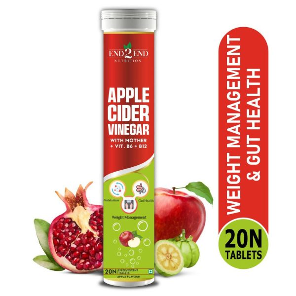 End2End Nutrition Apple Cider Vinegar Tablets Online Hot Sale