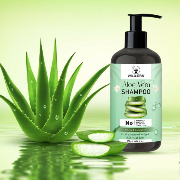 Wildera Natural Aloevera Herbal Hair Cleanser Shampoo Online Sale