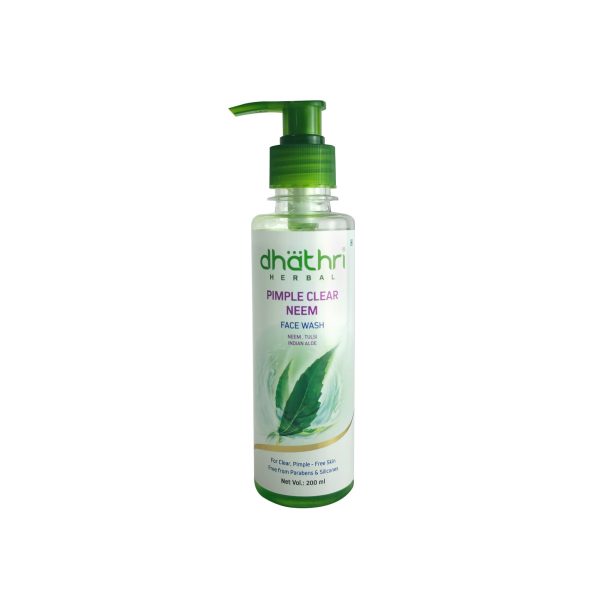 Dhathri Neem Facewash For Pimples, Reduces Acne and Cleanses Pores Online Hot Sale