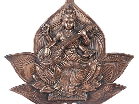 Wall Hanging Goddess Saraswati Idol on Sale