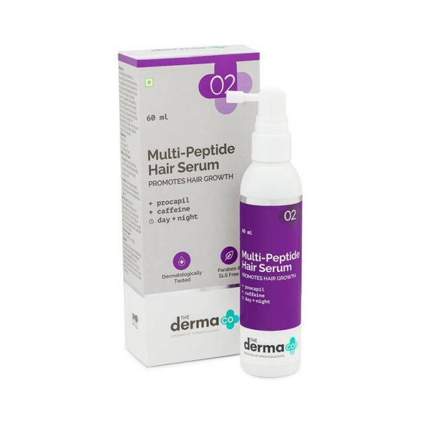 The Derma Co Multi-Peptide Hair Serum Promotes Hair Growth Fashion