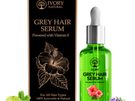 Ivory Natural Grey Hair Serum - Restore Natural Hair Color Online now