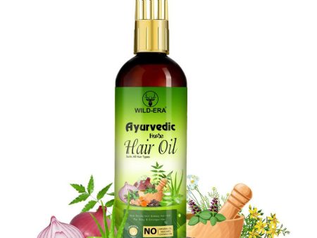 Wildera Bringha Ayurvedic Hair Oil, Hair Fall Control and Hair Growth with Bringharaj Oil Fashion