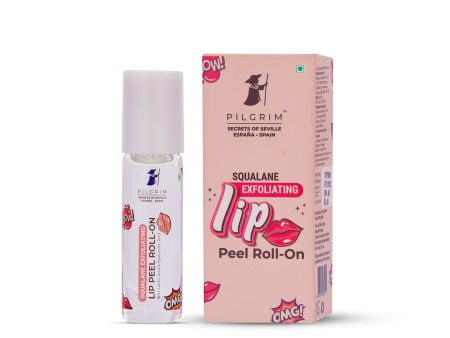 Pilgrim Spanish Lip Peel Roll-on with Lactic Acid & Hyaluronic Acid For Soft & Glossy Lips, Hydrating Dry & Flaky Lips For Discount