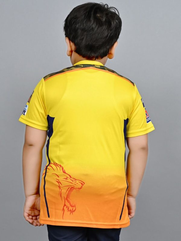 Baesd Boys Round Neck IPL Cricket Jersey T20 T-shirt Cheap