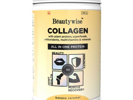 Beautywise All In One Collagen Proteins - Banana Caramel Supply