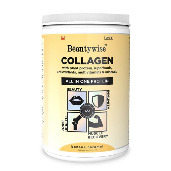 Beautywise All In One Collagen Proteins - Banana Caramel Supply