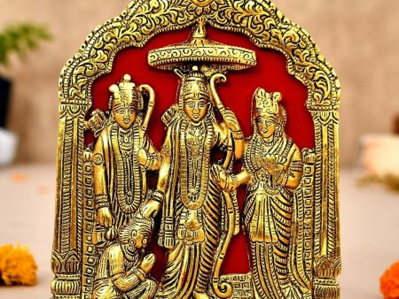 Ascension Metal Plated Ram Darbar Wall Hanging For Cheap