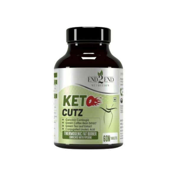 End2End Nutrition Keto Cutz Fat Burner For Weight Loss Tablets For Sale