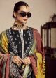 Muslin Cotton Black Digital Print & Embroidered Salwar Suit - Emponline Discount