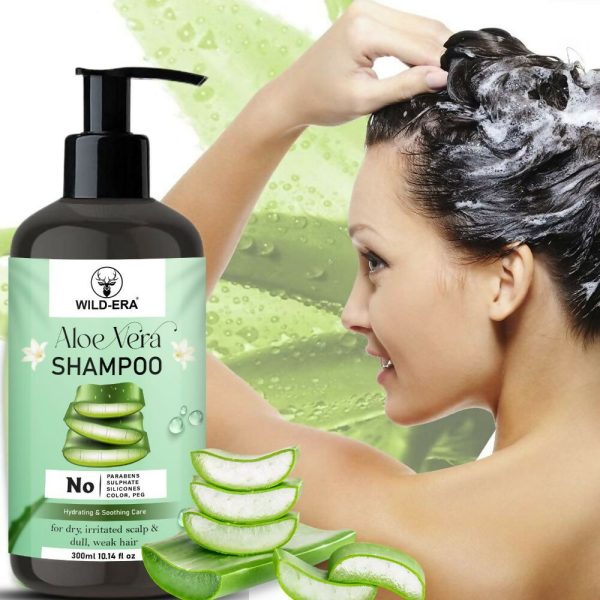 Wildera Natural Aloevera Herbal Hair Cleanser Shampoo Online Sale