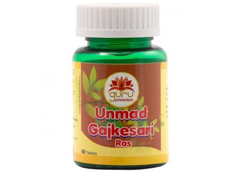 Guru Prasadam Unmad Gajkesari Ras Tablets on Sale