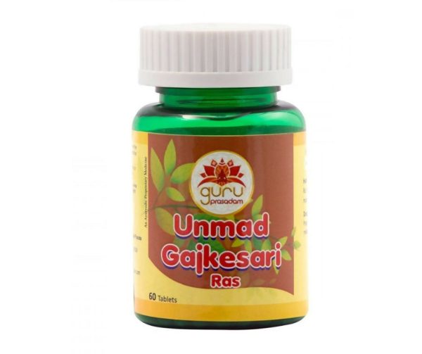 Guru Prasadam Unmad Gajkesari Ras Tablets on Sale