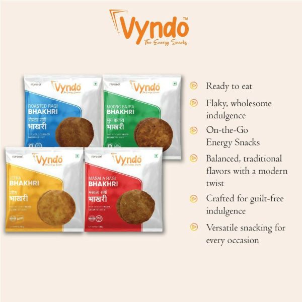 Vyndo Bhakhri Mini Snack Pack Combo For Cheap