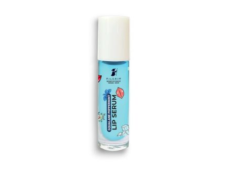 Pilgrim Spanish Lip Serum (Peppermint) with Roll-on For Visibly Plump Lips, Hydrating Lip Serum For Dark Lips Sale