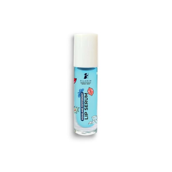 Pilgrim Spanish Lip Serum (Peppermint) with Roll-on For Visibly Plump Lips, Hydrating Lip Serum For Dark Lips Sale