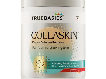 TrueBasics Collaskin Marine Collagen Peptides For Youthful Glowing Skin - Watermelon Supply