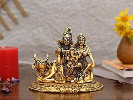 Collectible India Handcrafted Shiva Parvati Ganesh Idol For Cheap