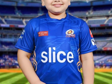 Baesd Kids MI Ipl, T20 Cricket Jersey T-shirt Online Hot Sale