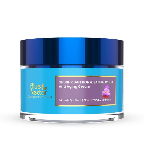 Blue Nectar Shubhr Anti Aging Saffron Cream - Skin Firming & Radiance Cheap