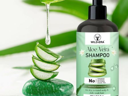 Wildera Natural Aloevera Herbal Hair Cleanser Shampoo Online Sale