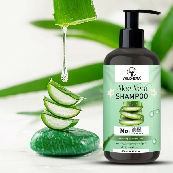 Wildera Natural Aloevera Herbal Hair Cleanser Shampoo Online Sale