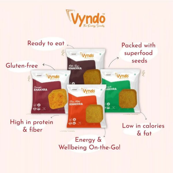 Vyndo Gluten Free Khakhra Combo on Sale