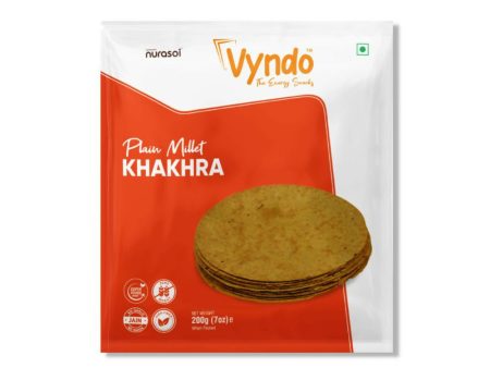 Vyndo Plain Millet Khakhra Online now