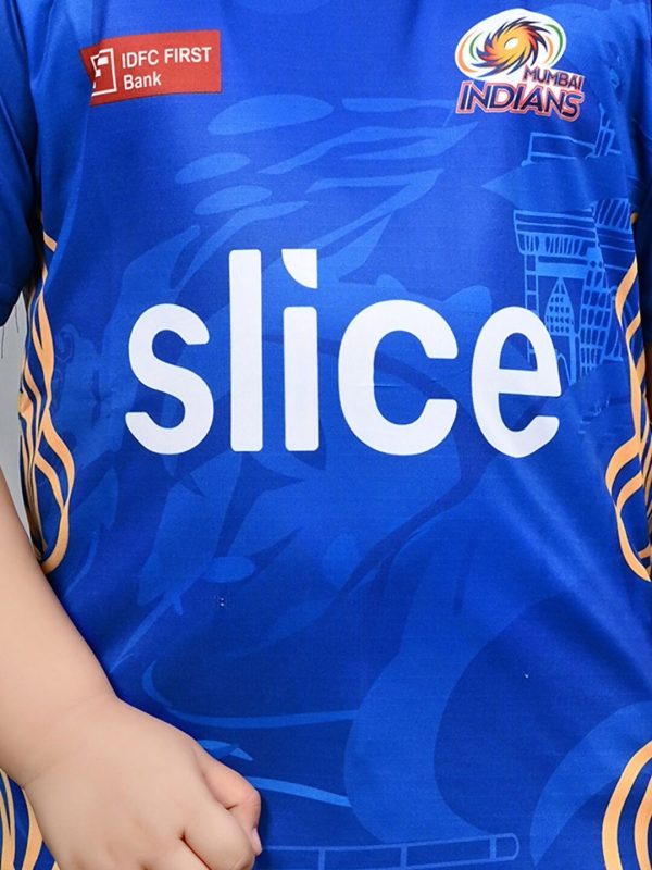 Baesd Kids MI Ipl, T20 Cricket Jersey T-shirt Online Hot Sale