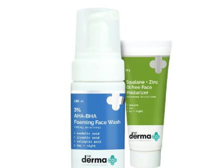 The Derma Co Acne-Fighting Cleanse & Hydrate Combo For Sale