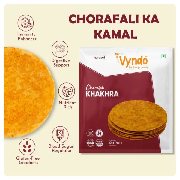 Vyndo Chorafali Khakhra Hot on Sale