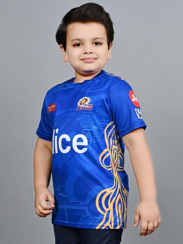 Baesd Kids MI Ipl, T20 Cricket Jersey T-shirt Online Hot Sale