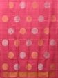 Baby Pink Uppada Silk Handloom Saree with Big Round Body Buta Design - Global Threads Online Hot Sale