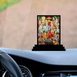 Vprint Quality Ram Darbar Wooden Car Dashboard Idol Sale