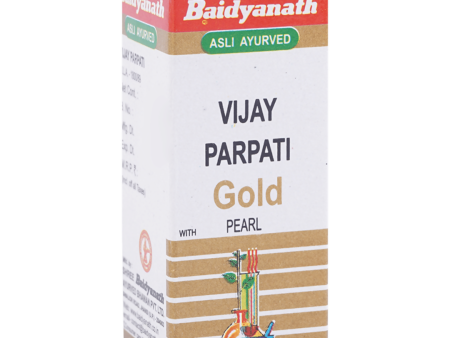 Baidyanath Jhansi Vijay Parpati Gold With Pearl For Discount