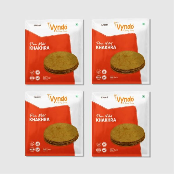 Vyndo Plain Millet Khakhra Online now