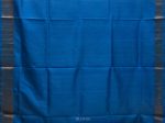 Cream and Blue Uppada Silk Handloom Saree with All Over Design - Global Threads Cheap