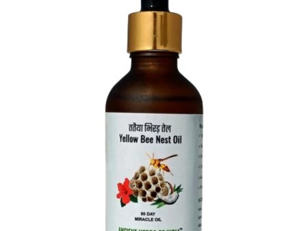 Ancient Herbs of India Yellow bee nest Hair oil Online now