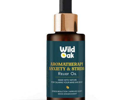 Wild Oak Aromatherapy Anxiety & Stress Relief Oil Online Hot Sale