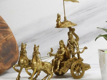 Artvarko Mahabharat Geeta Arjun Chariot Idol Fashion