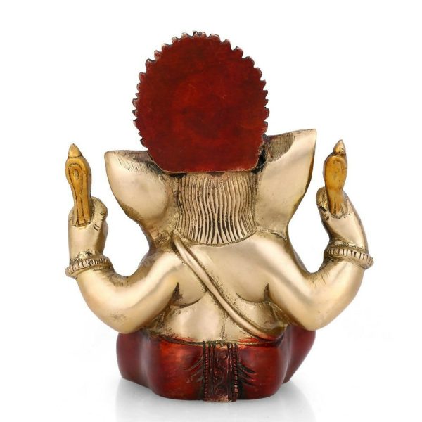 Collectible India Brass Ganesh Ganesha Murti Idol Discount