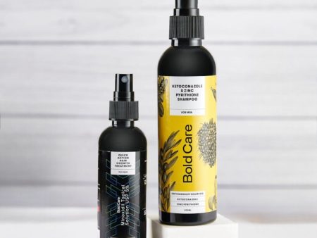 Bold Care Hair Growth 5% Serum & Anti-dandruff Shampoo Combo Online now