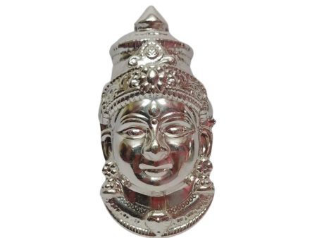 Bhakti Minds Silver Plated Goddess Lakshmi Devi Face Mukhota Online