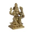 Craftvatika Lakshmi Narasimha Murti Brass Vishnu Laxmi Narayan Idol Statue Online now