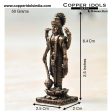 Copper Idols India - By Bhimonee Decor , Copper Vishnu Idol Online Sale